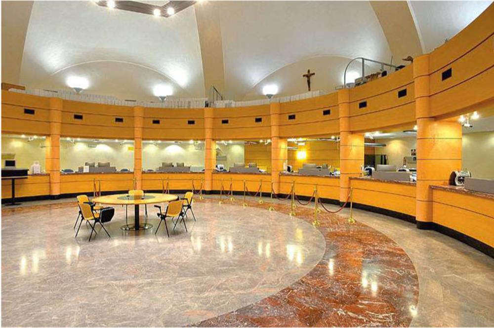 De zetel van het IOR in het Vaticaan: de 'bank van de paus' was in de laatste decennia verwikkeld in meerdere zwendelaffaires en moordzaken