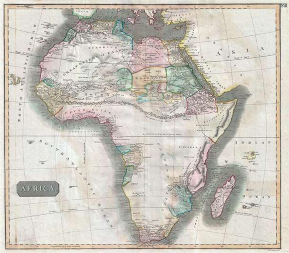 In 1816 was het Centraal-Afrikaanse binnenland nog een blinde vlek voor de Europeanen. Tot 1870 zou er weinig aan veranderen.