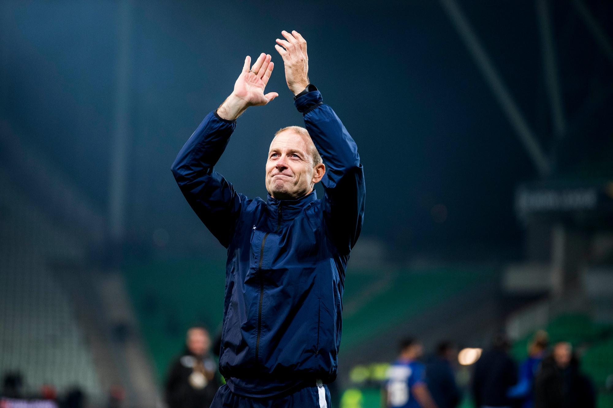 AA Gent-coach Jess Thorup: 'Het spreekt voor zich dat we nu één trede hoger mikken'
