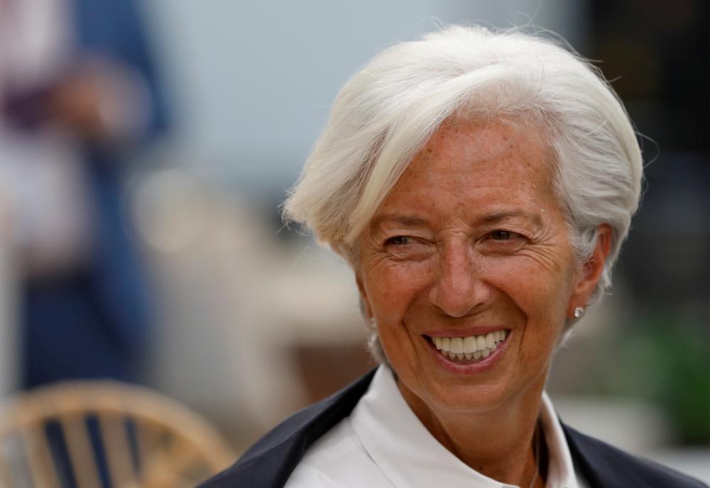 Christine Lagarde, de nieuwe ECB- voorzitter
