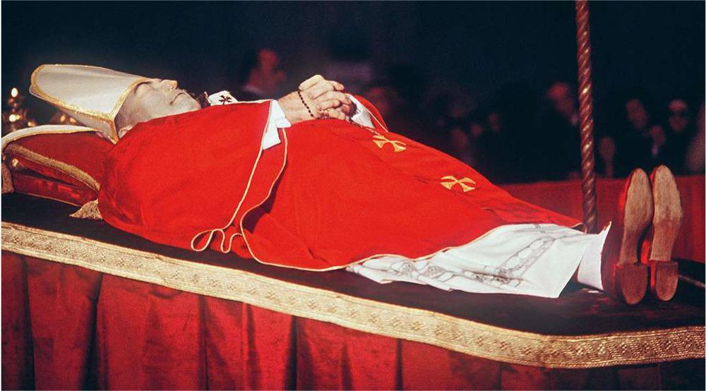 Vaticaanstad, 28 september 1978. Johannes Paulus I op zijn doodsbed