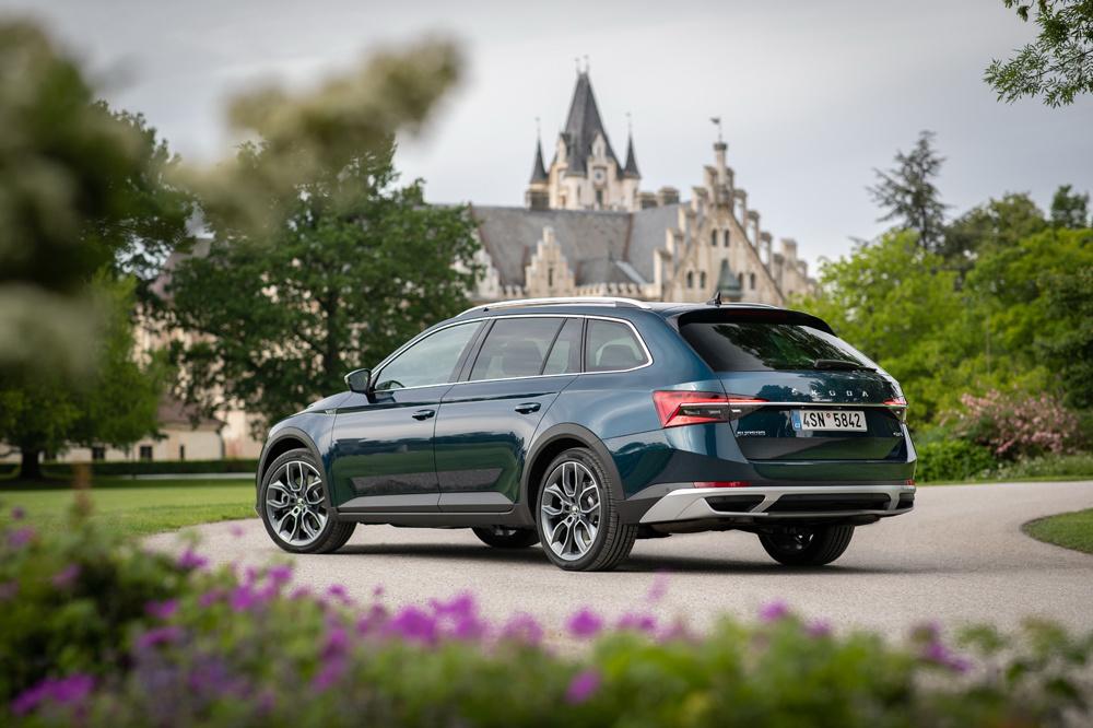 De derde generatie Skoda Superb.