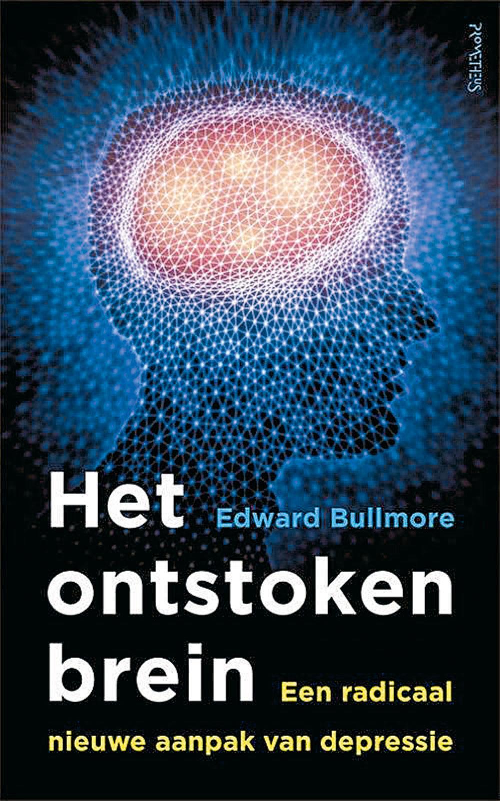 Edward Bullmore, Het ontstoken brein, Een radicaal nieuwe aanpak van depressie, Prometheus, 286 blz., 21,99 euro.