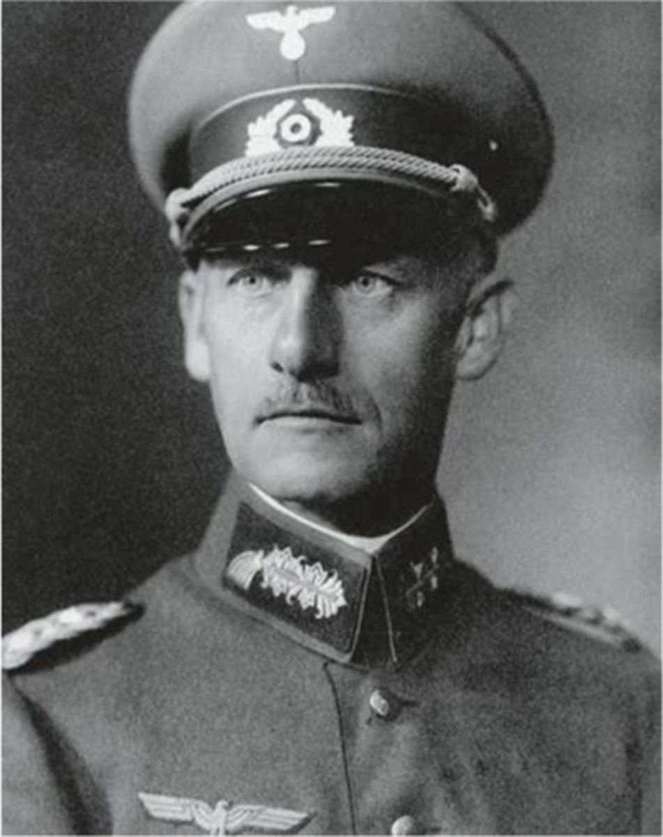 Veldmaarschalk Wilhelm von Leeb.