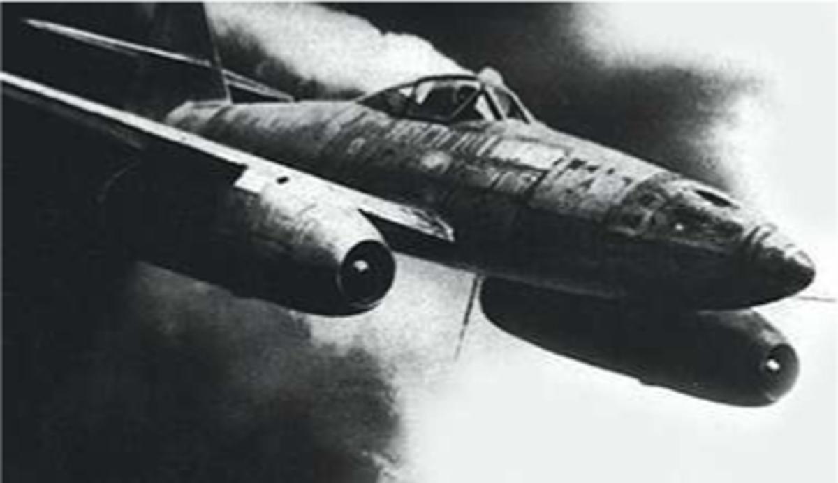 De Messerschmitt Me-262 was het eerste jet-vliegtuig dat actief ingezet werd tijdens een oorlog.