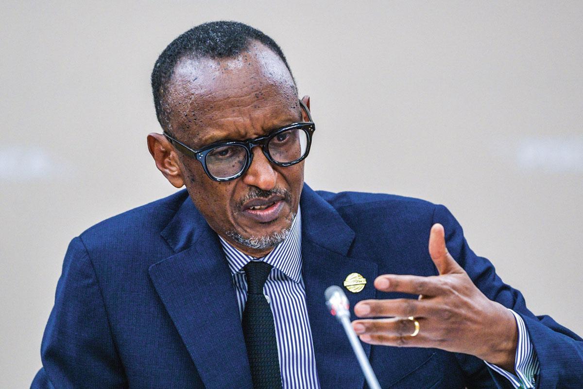 President Paul Kagame. 'Het is onmogelijk om 26 jaar lang aan de macht te blijven als je bevolking je niet wil.'