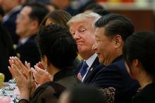  Donald Trump en Xi Jinping