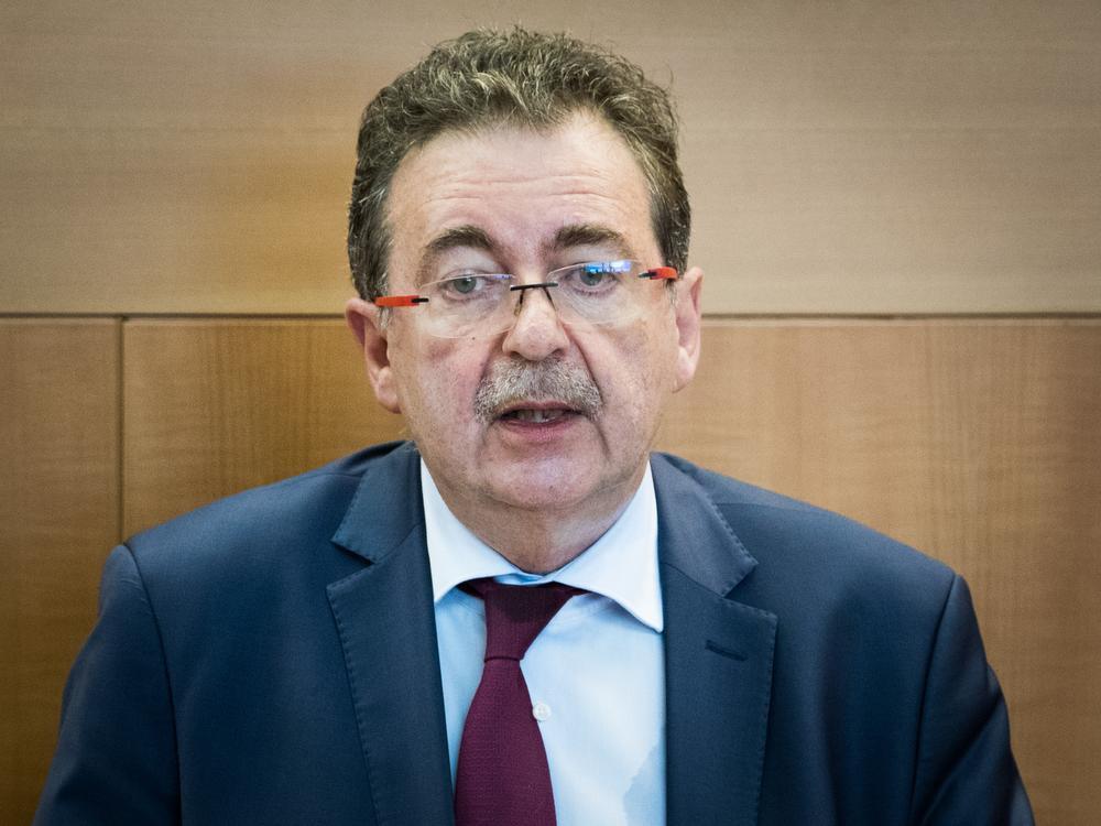 Minister-President Rudi Vervoort (PS) van het Brussels Gewest
