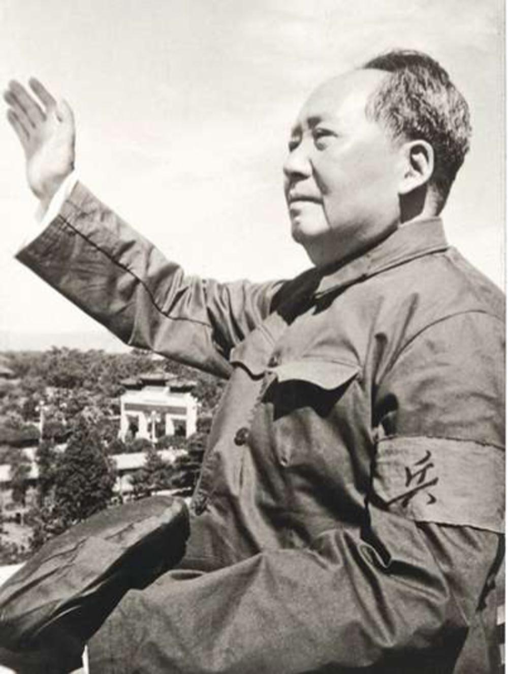 Mao Zedong, schrijver van het Rode Boekje, in 1963.