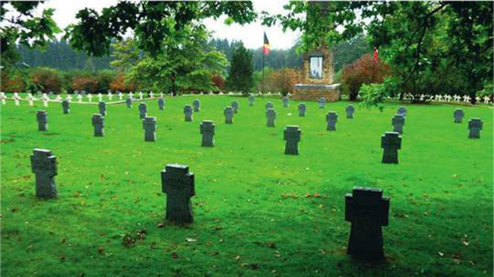 De gemengd Duitse-Franse begraafplaats Bellefontaine. (Foto Mark De Geest)
