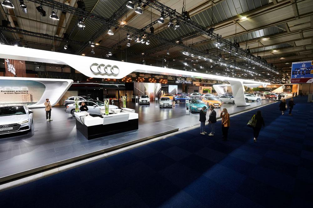 Autosalon Brussel: Audi-stand is de mooiste
