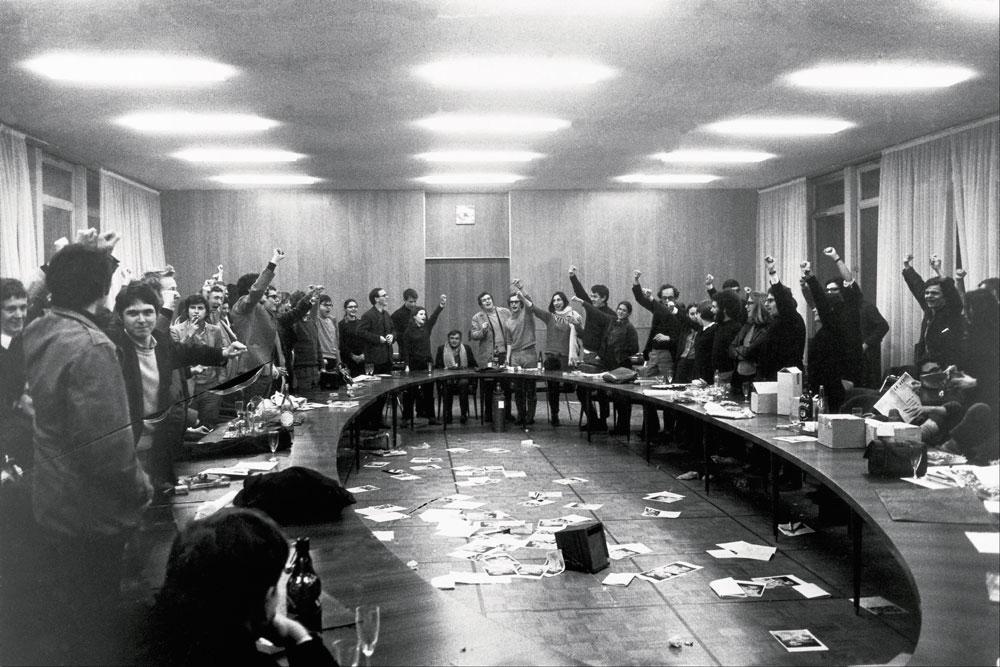 Het officiële startschot: studenten bezetten op 22 maart 1968 de campus van Nanterre.