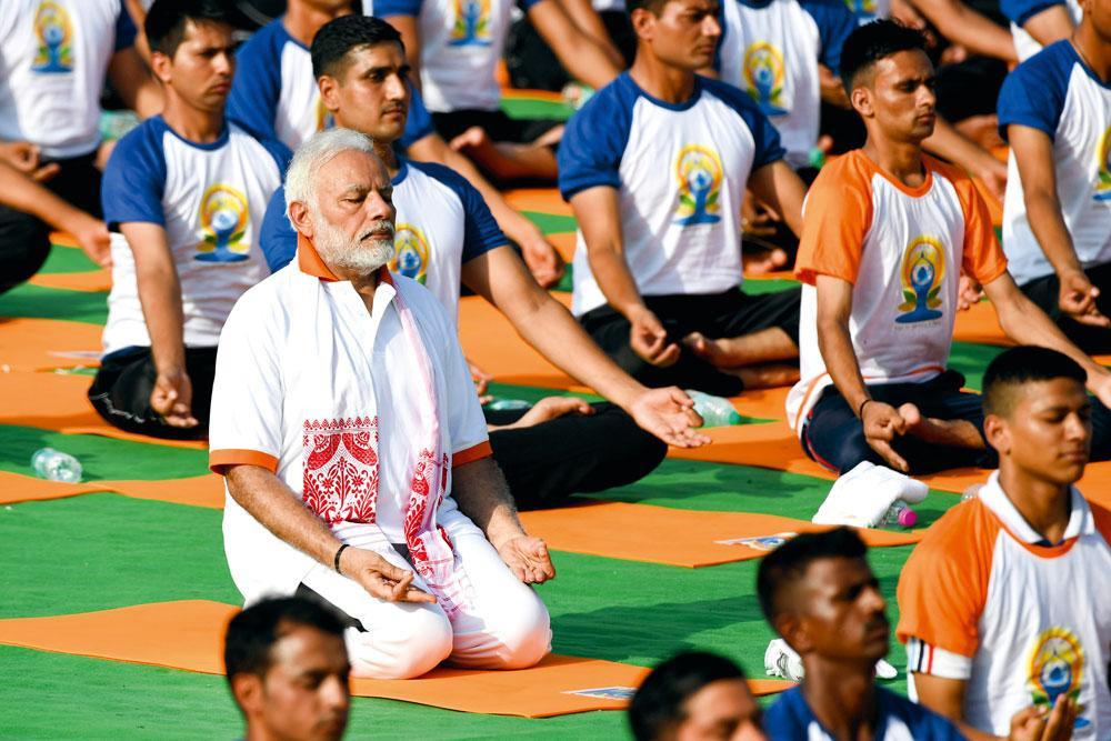 Yoga Modi is de drijvende kracht achter Internationale Yogadag (21 juni).
