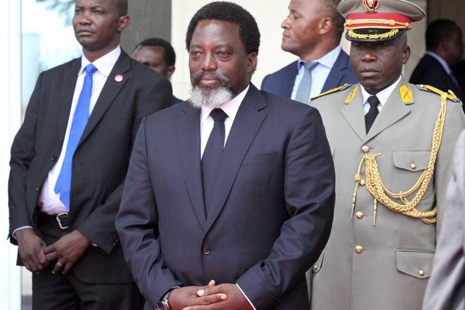 De Congolese president Joseph Kabila, Kinshasa, 14 februari 2018.