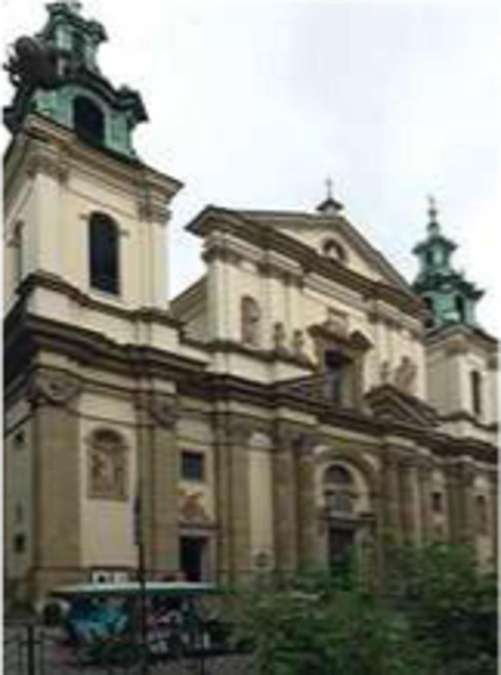 De St.-Annakerk van de universiteit in Krakau. (Foto Lex Veldhoen)