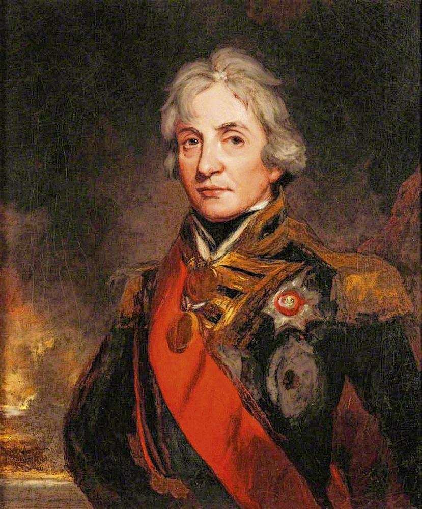 Jon Hoppner, Portret van Lord Nelson, 1801-1802. De beste admiraal ter wereld bekocht zijn beroemdste overwinning met de dood.