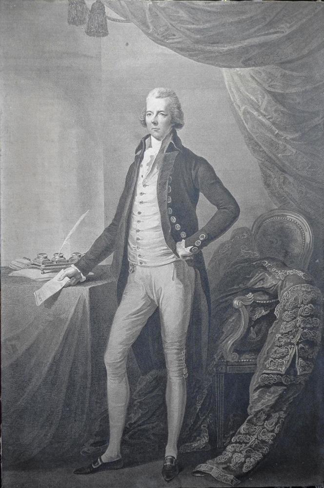 William Bromley, William Pitt the Younger, 1808. De Britse premier had eerst niet door hoe belangrijk de overwinning bij Trafalgar was.