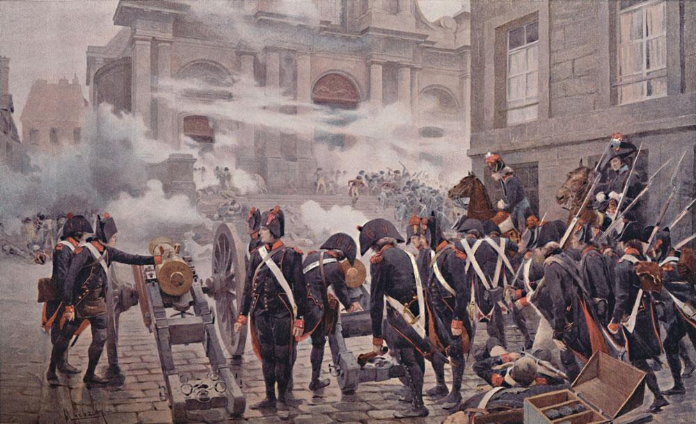 De grote ommekeer voor Napoleon kwam er toen hij op 5 oktober 1795 zonder mededogen een opstand van de royalisten neersloeg.