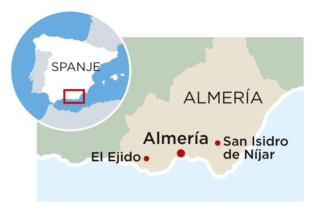 Illegale Afrikaanse dagloners in Almería: uitgeperst voor uw fruit