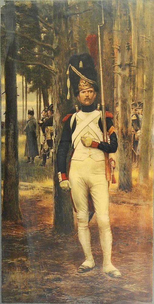 In Waterloo sloeg de roemrijke Garde Impériale van Napoleon voor het eerst op de vlucht: 'La Garde recule!' werd overal geroepen.