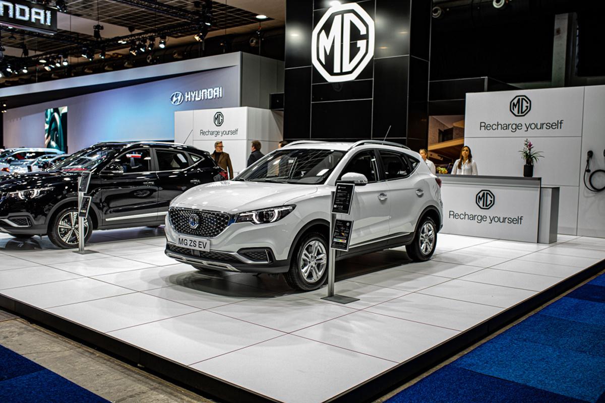 MG maakt in Brussel zijn rentree in de internationale autowereld.
