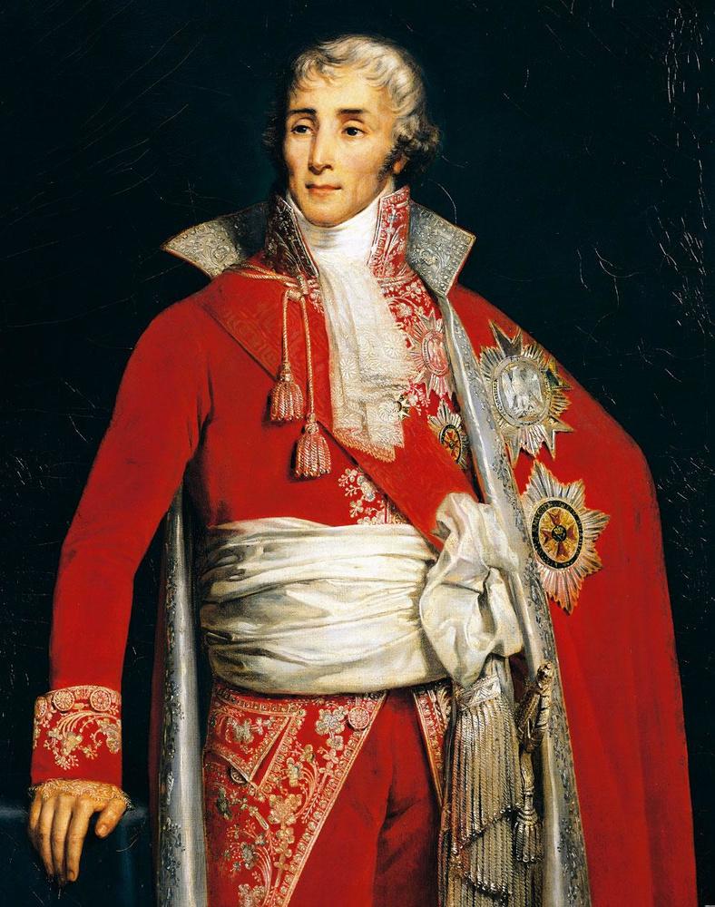 Claude-Marie Dubufe, Joseph Fouché in galauniform. Als minister van Politie was Fouché (1759-1820) de architect van de Franse politiestaat.