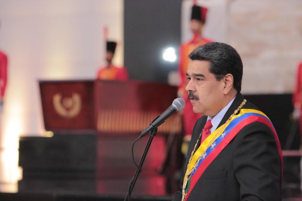 De Venezolaanse president Nicolás Maduro.