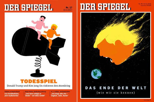 Knack haalt cartoonist Edel Rodriguez naar Brussel: 'We moeten banger zijn voor Trump dan voor de IS'