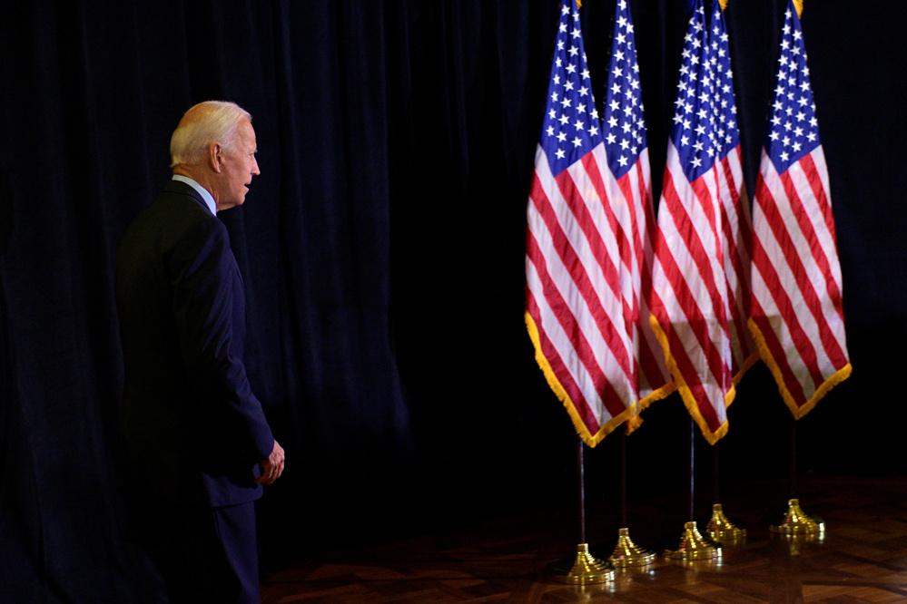 Joe Biden op 24 september 2019.