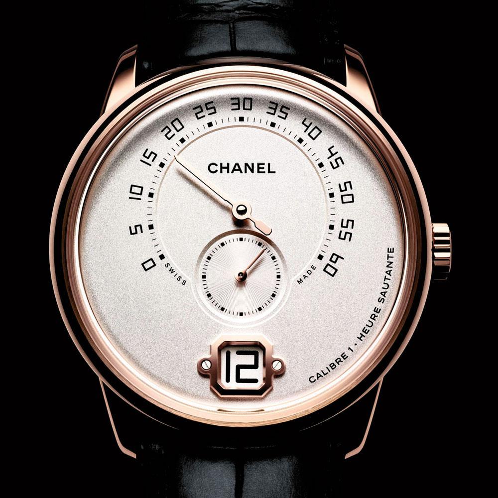 Calibre 1 Chanel Monsieur: eerste mannenhorloge.