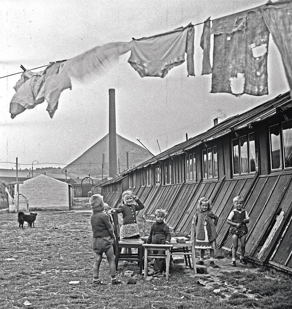 Barakken in Limburg, midden jaren vijftig
