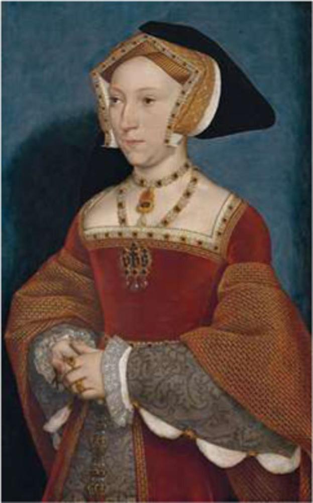 Jane Seymour, door Hans Holbein de Jonge, 1536/37. (Kunsthistorisches Museum Wenen)