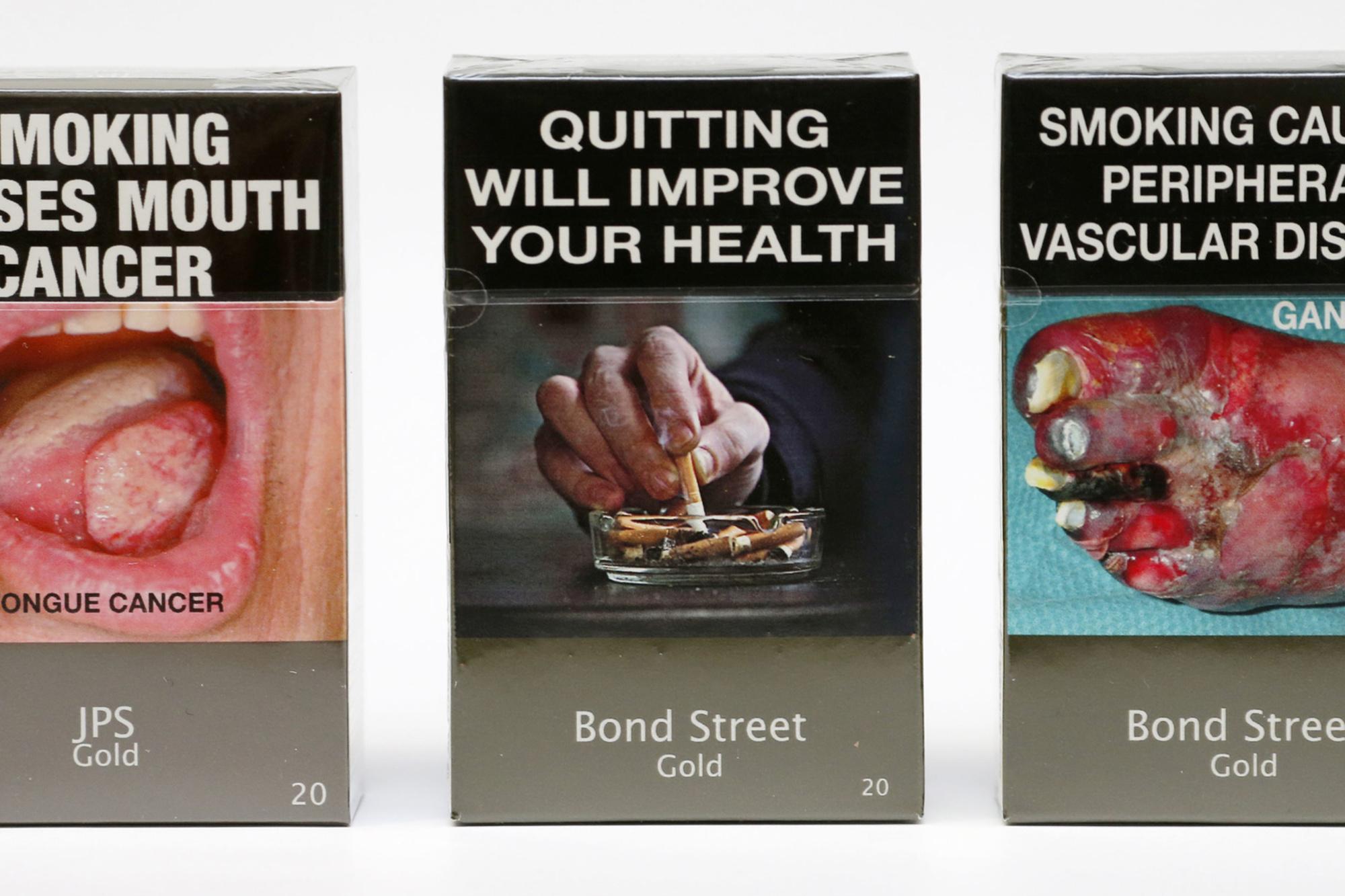 Van sexy tot gruwelijk: de evolutie van het sigarettenpakje