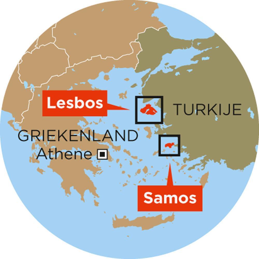 Journalist Jan De Deken bezocht vluchtelingenkamp op het eiland Samos en werd gearresteerd