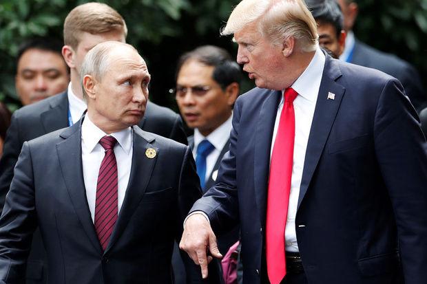 Vladimir Poetin en Donald Trump