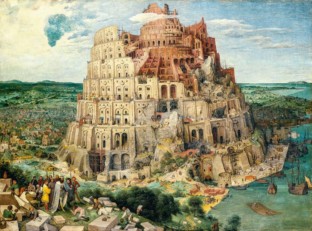De toren van Babel: 'Als geen ander kon Bruegel de precisie van het detail combineren met een heel losse manier van schilderen.'
