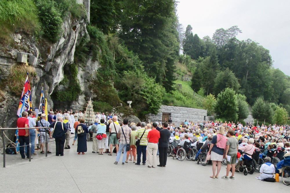 De plek waar het allemaal begon, het epicentrum van Lourdes.