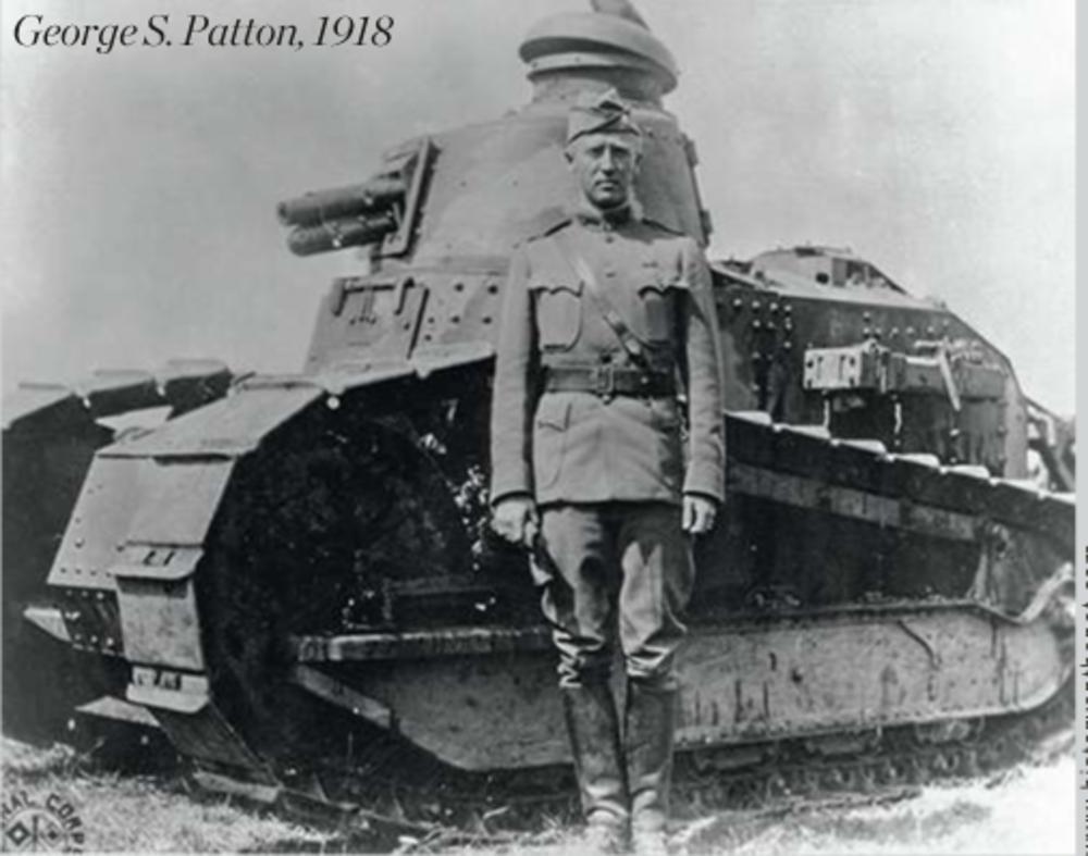George S. Patton, 1918