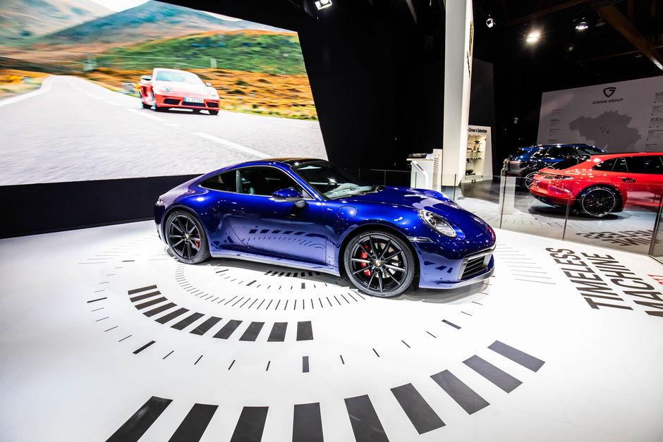 Nieuwe Porsche 911 vierde zijn Europese première in Brussel