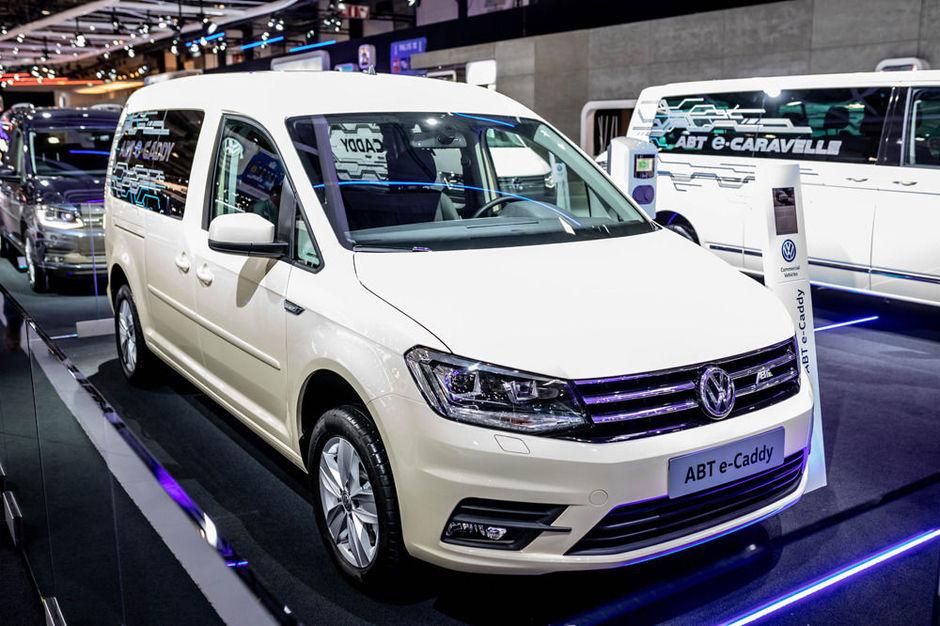 Volkswagen (E-Caddy) slaagt erin om telkens opnieuw om just-in-time ten tonele te verschijnen