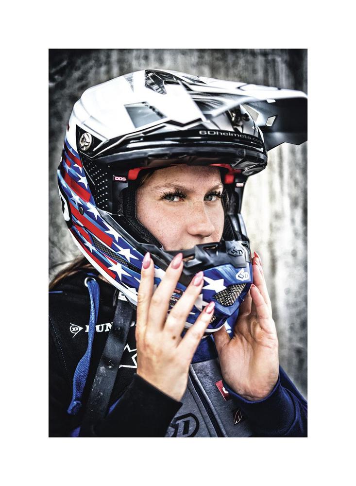 Motorcrosstalent Amandine Verstappen: 'Ik sterf liever dan mijn motor af te geven'