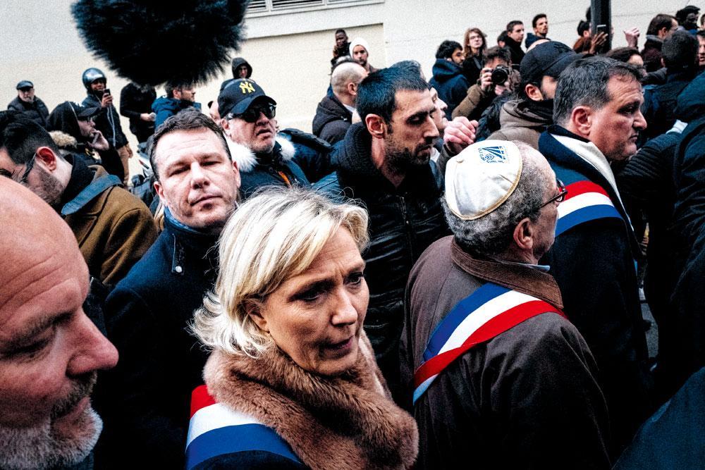 'Marine Le Pen kan geen alternatief politiek project naar voren schuiven.'