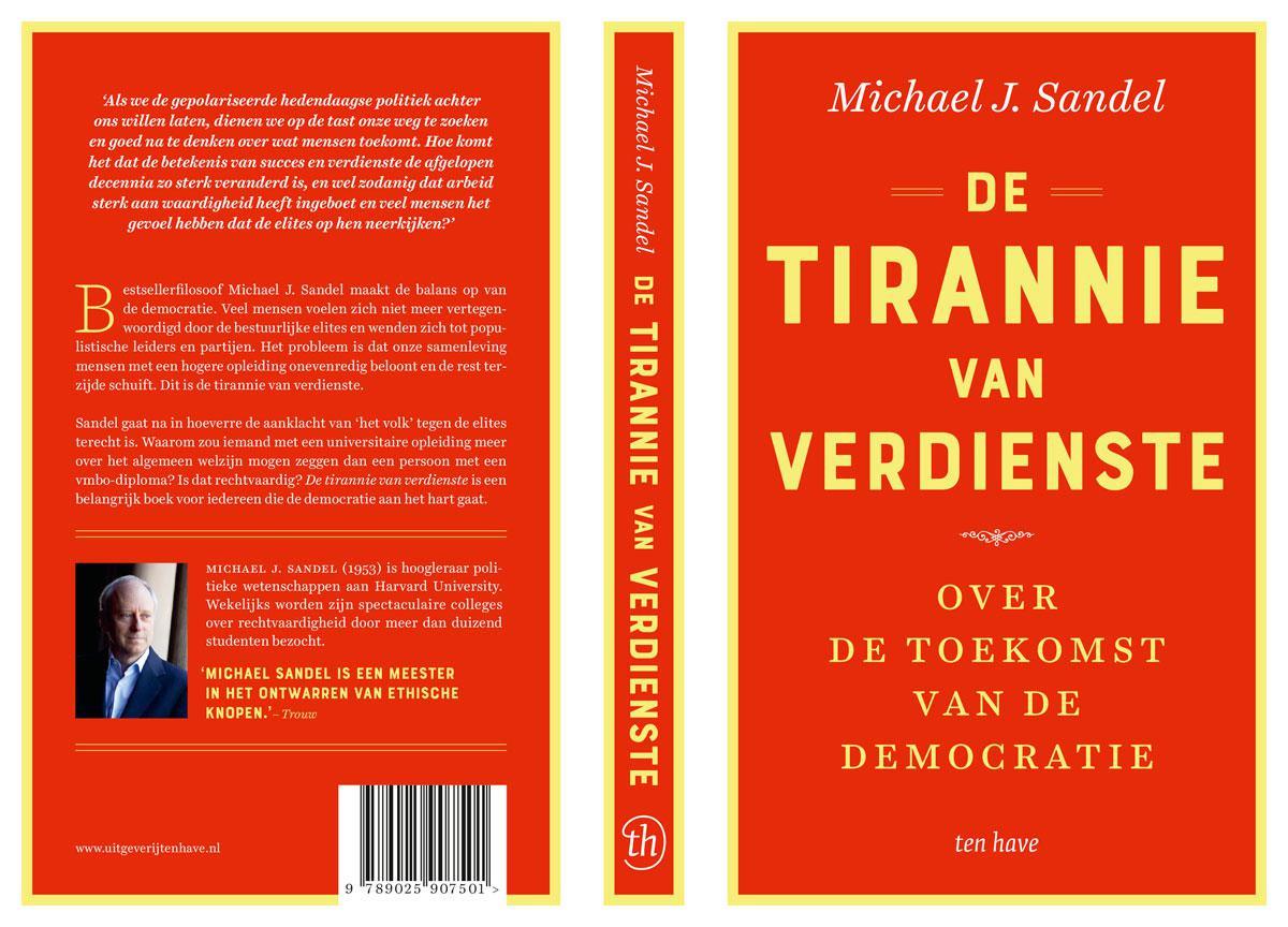 De tirannie van verdienste van Michael Sandel verschijnt 22 september bij Ten Have.