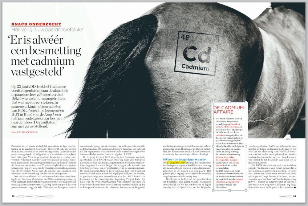 Strenge maatregelen tegen besmet paardenvlees dankzij Knack-onderzoek