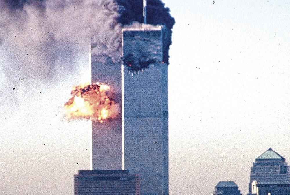 9/11. 'Door ze als martelaarschap te verpakken, werden zelfmoordaanslagen gerijmd met het taboe op suïcide in de moslimwereld.'