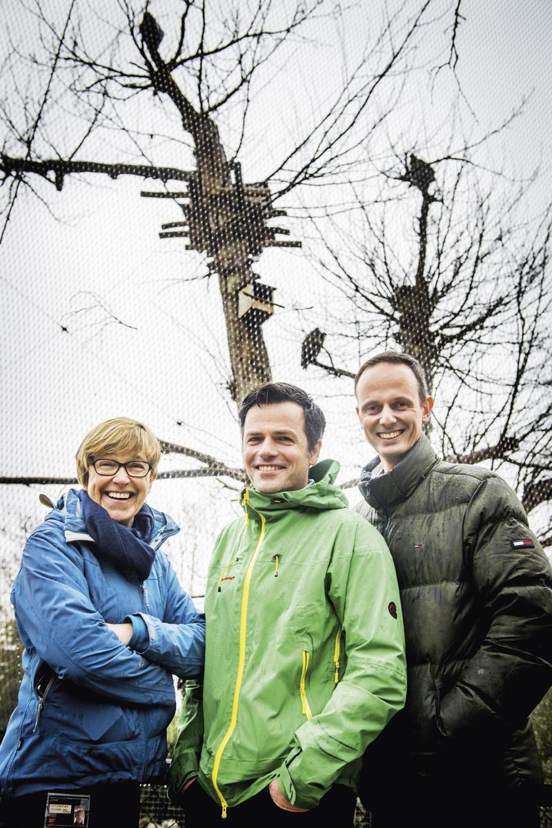 Marleen Huyghe, Philippe Helsen en Sander Hofman: 'Je kunt onze kweekprojecten als een investering in de natuur beschouwen.'