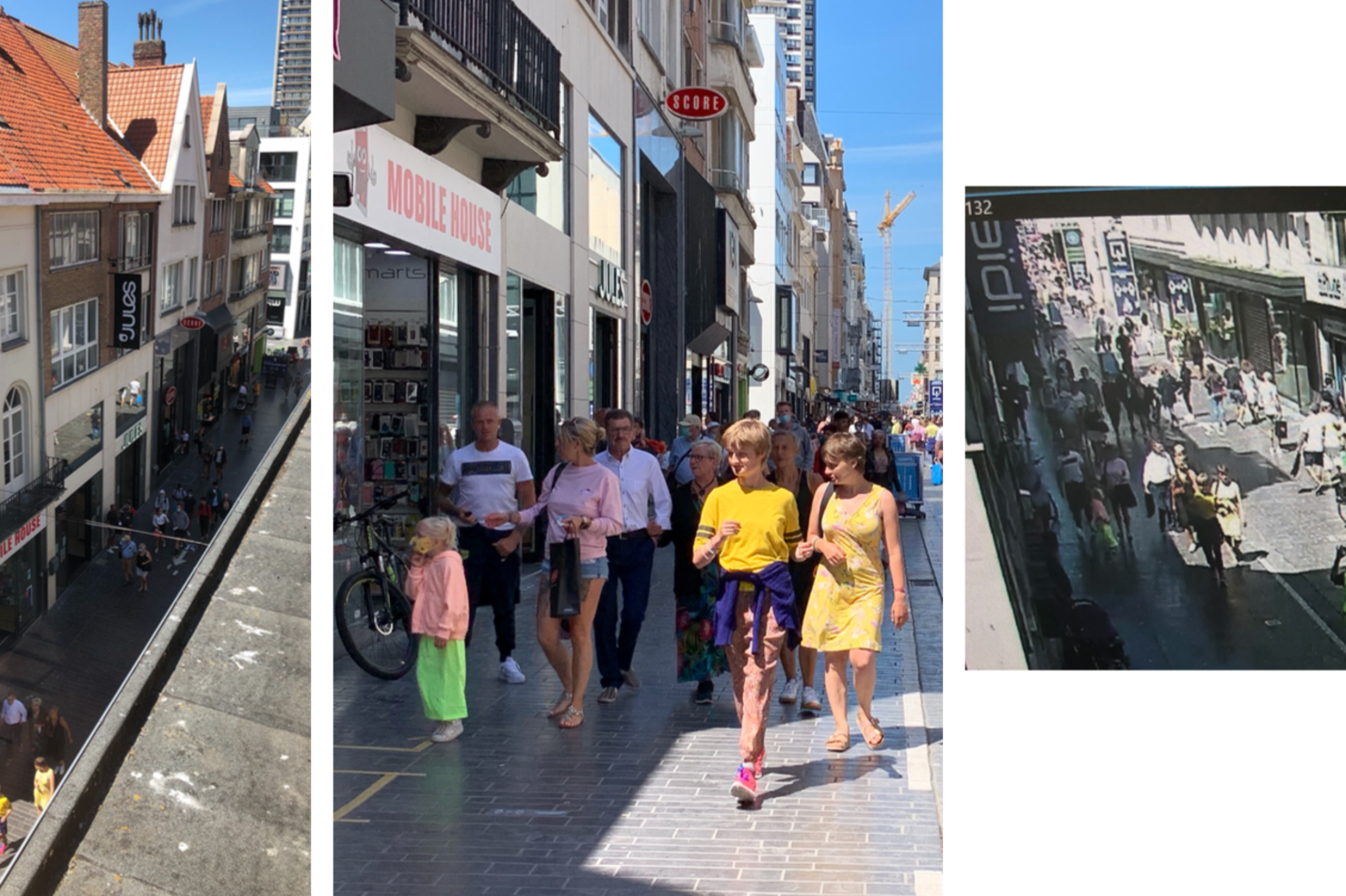 Factcheck: Nee, deze foto's tonen geen overvolle Oostendse winkelstraat