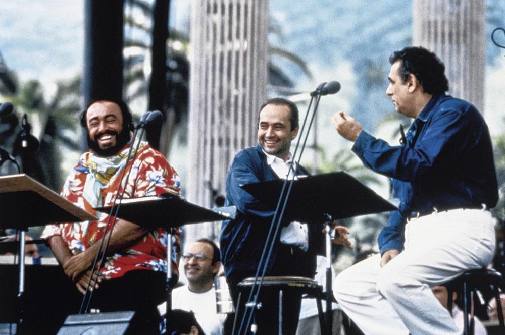 De Drie Tenoren: geld scheppen met Plácido Domingo en José Carreras.