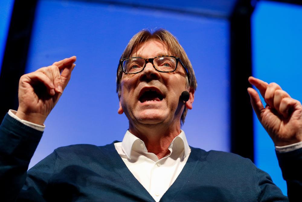 Guy Verhofstadt, premier van 1999 tot 2008: 'Nul op begroting en nul op hervorming'.