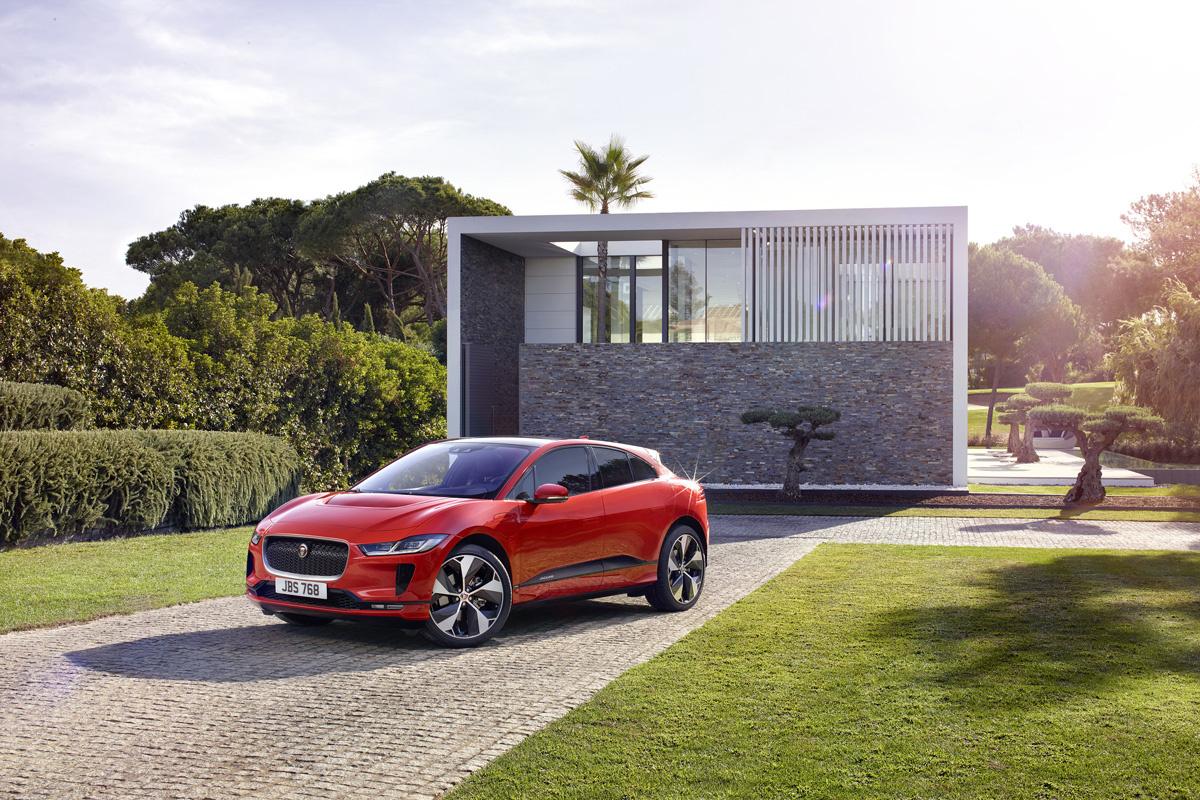 De elektrisch aangedreven Jaguar I-PACE werd in 2019 verkozen tot Auto van het Jaar